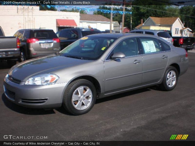 Dark Silver Metallic / Ebony Black 2007 Chevrolet Impala LT