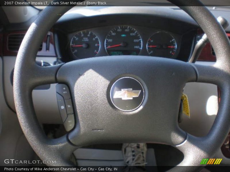 Dark Silver Metallic / Ebony Black 2007 Chevrolet Impala LT