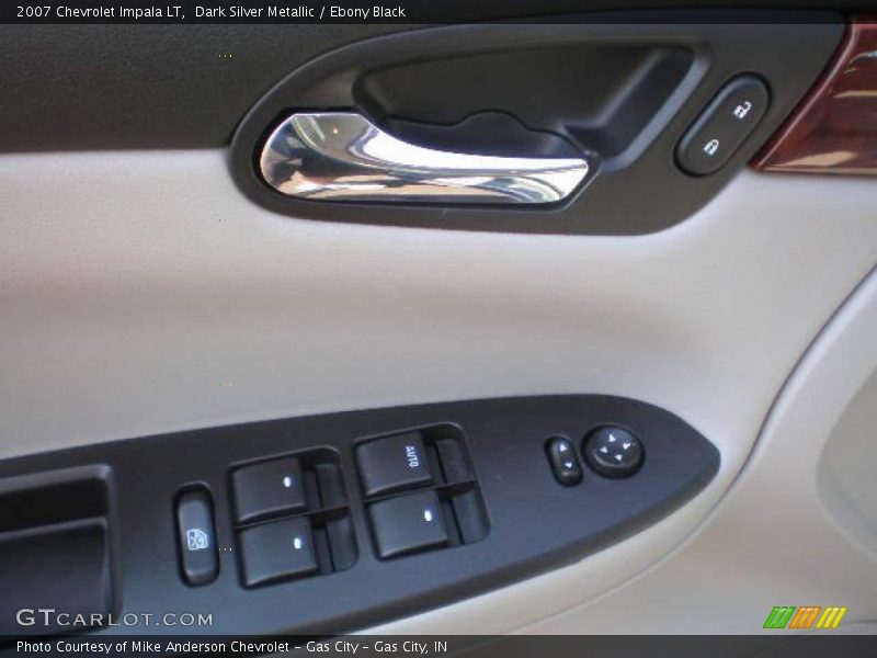 Dark Silver Metallic / Ebony Black 2007 Chevrolet Impala LT
