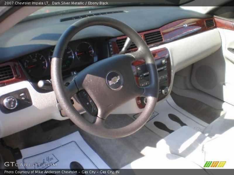 Dark Silver Metallic / Ebony Black 2007 Chevrolet Impala LT