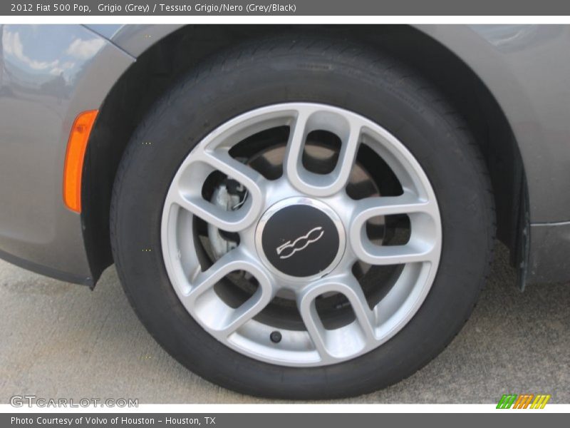 Grigio (Grey) / Tessuto Grigio/Nero (Grey/Black) 2012 Fiat 500 Pop