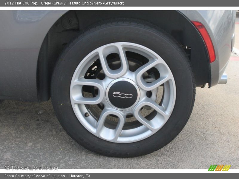 Grigio (Grey) / Tessuto Grigio/Nero (Grey/Black) 2012 Fiat 500 Pop