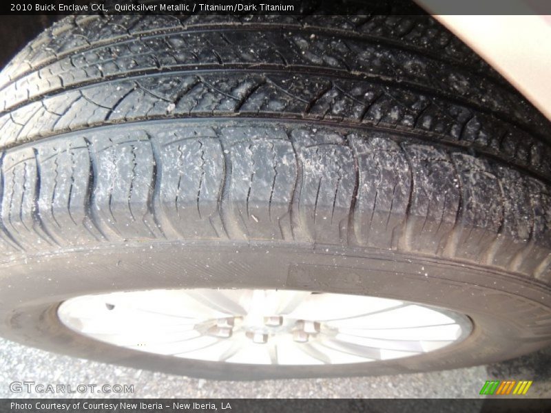 Quicksilver Metallic / Titanium/Dark Titanium 2010 Buick Enclave CXL