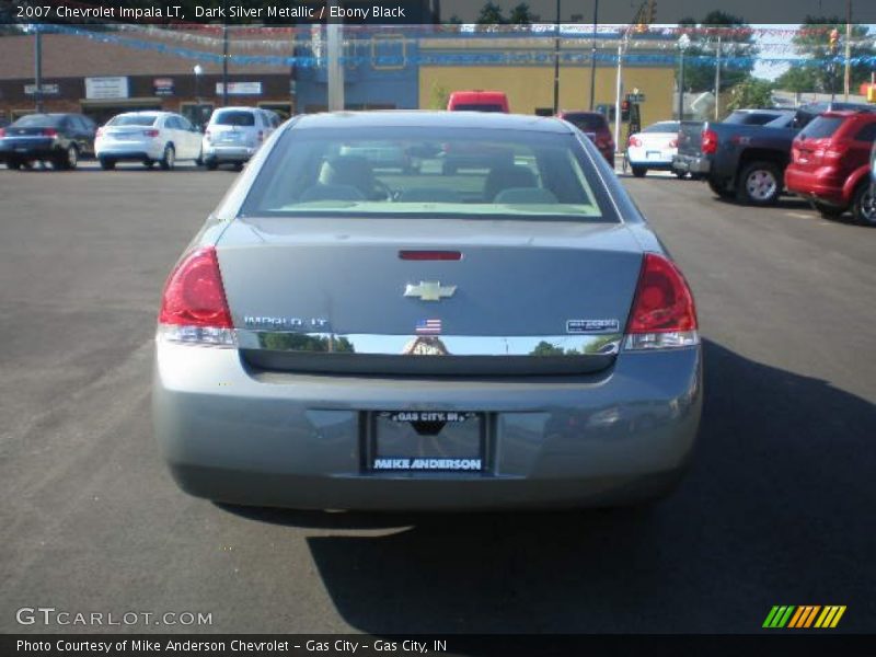 Dark Silver Metallic / Ebony Black 2007 Chevrolet Impala LT
