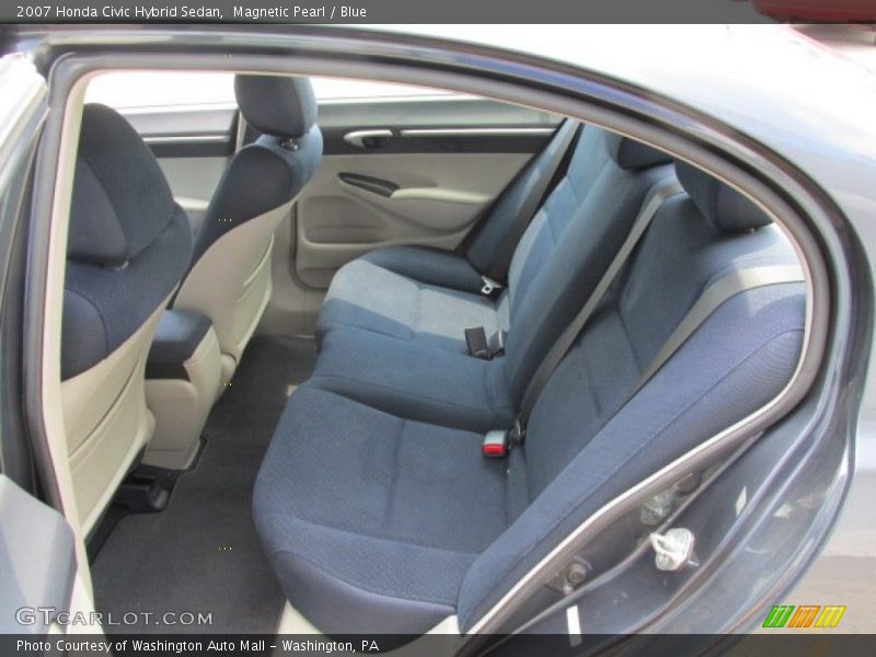 Magnetic Pearl / Blue 2007 Honda Civic Hybrid Sedan
