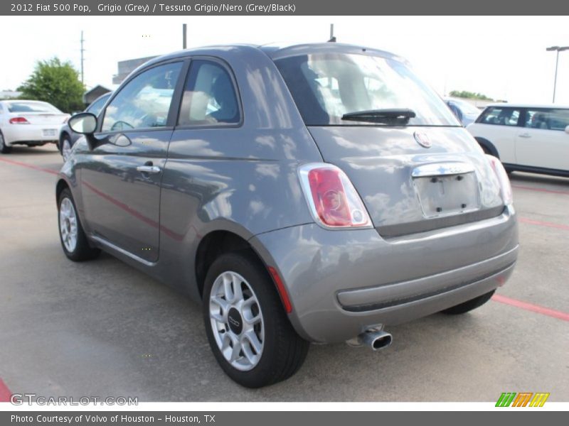 Grigio (Grey) / Tessuto Grigio/Nero (Grey/Black) 2012 Fiat 500 Pop