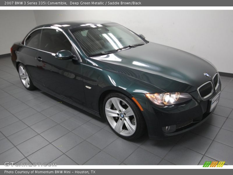 Front 3/4 View of 2007 3 Series 335i Convertible