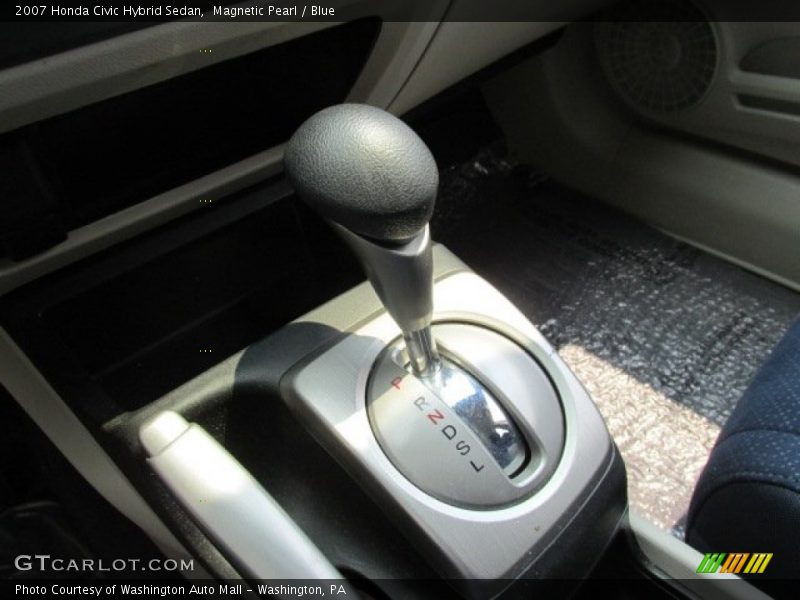 Magnetic Pearl / Blue 2007 Honda Civic Hybrid Sedan