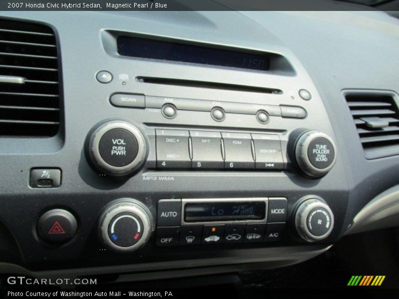 Magnetic Pearl / Blue 2007 Honda Civic Hybrid Sedan