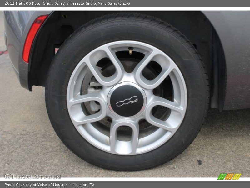 Grigio (Grey) / Tessuto Grigio/Nero (Grey/Black) 2012 Fiat 500 Pop