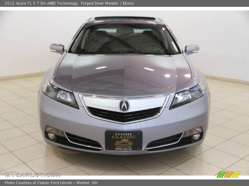 Forged Silver Metallic / Ebony 2012 Acura TL 3.7 SH-AWD Technology