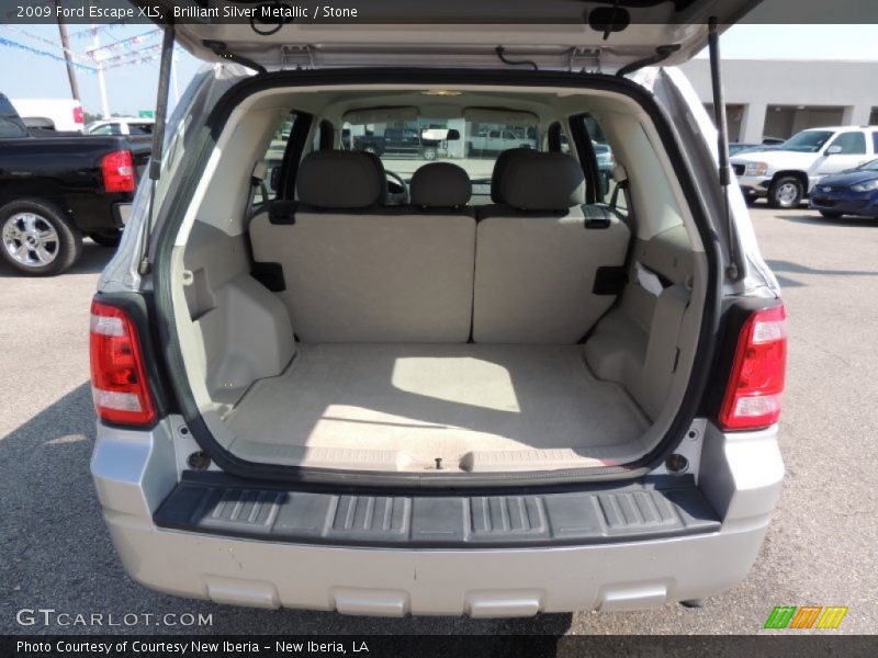 Brilliant Silver Metallic / Stone 2009 Ford Escape XLS