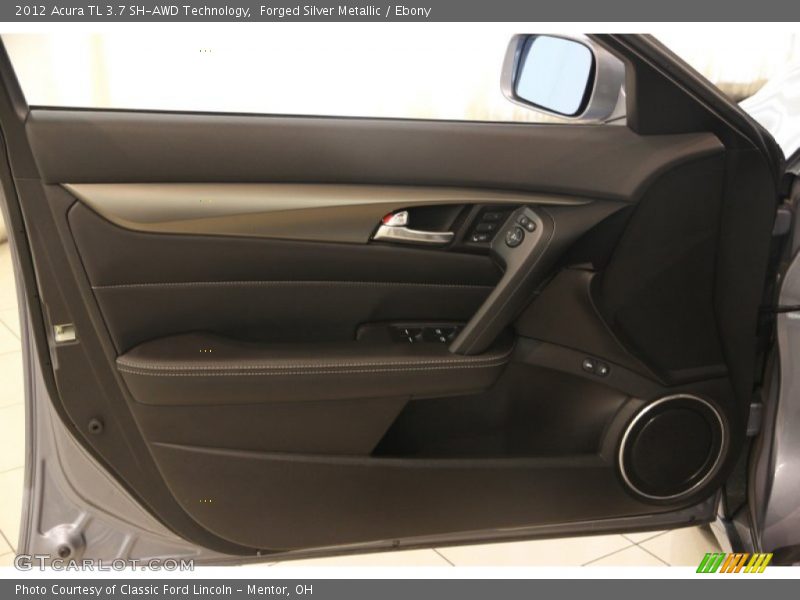 Forged Silver Metallic / Ebony 2012 Acura TL 3.7 SH-AWD Technology