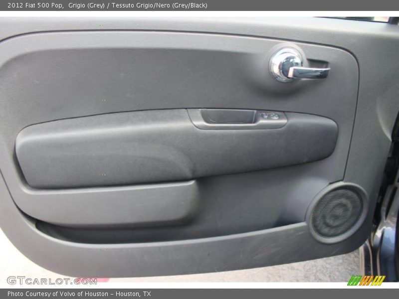 Grigio (Grey) / Tessuto Grigio/Nero (Grey/Black) 2012 Fiat 500 Pop
