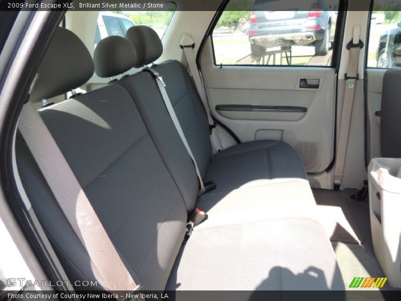 Brilliant Silver Metallic / Stone 2009 Ford Escape XLS