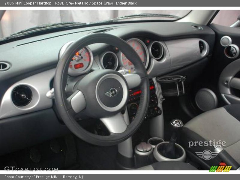 Royal Grey Metallic / Space Gray/Panther Black 2006 Mini Cooper Hardtop