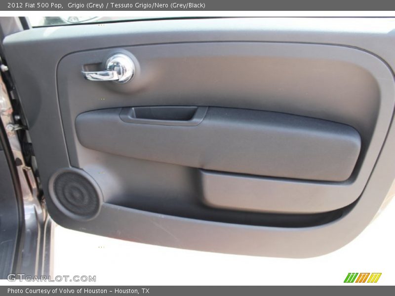Grigio (Grey) / Tessuto Grigio/Nero (Grey/Black) 2012 Fiat 500 Pop