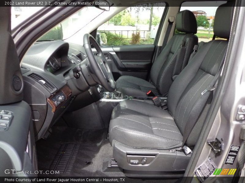 Orkney Grey Metallic / Ebony 2012 Land Rover LR2 3.2