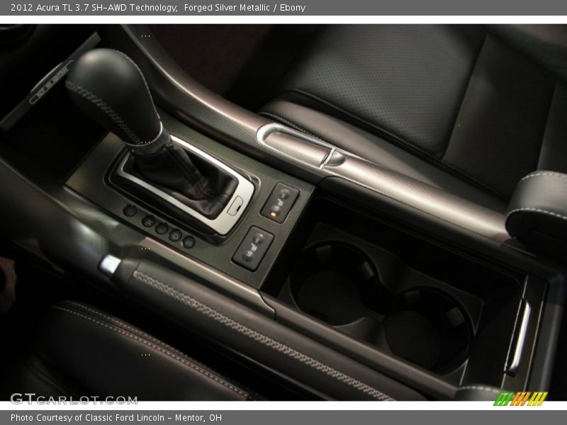 Forged Silver Metallic / Ebony 2012 Acura TL 3.7 SH-AWD Technology
