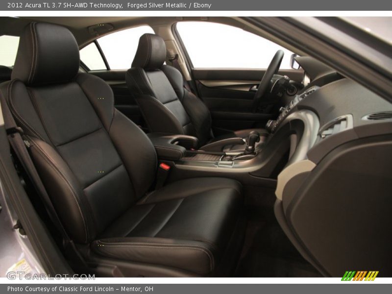 Forged Silver Metallic / Ebony 2012 Acura TL 3.7 SH-AWD Technology