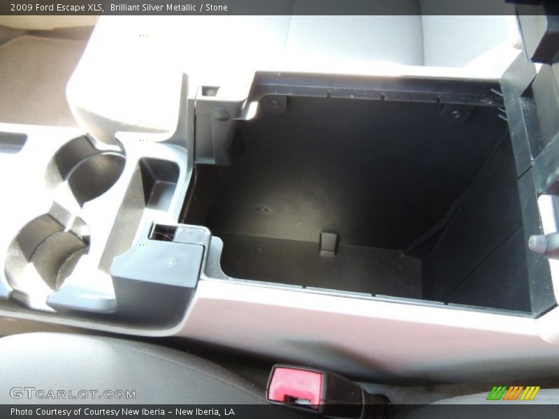 Brilliant Silver Metallic / Stone 2009 Ford Escape XLS