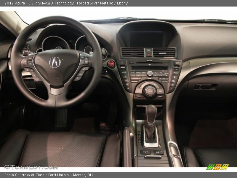 Forged Silver Metallic / Ebony 2012 Acura TL 3.7 SH-AWD Technology
