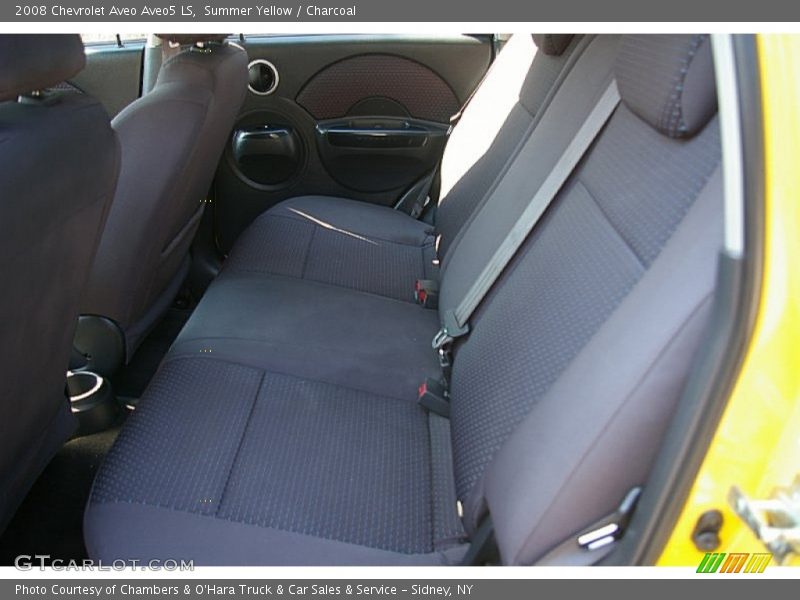 Summer Yellow / Charcoal 2008 Chevrolet Aveo Aveo5 LS