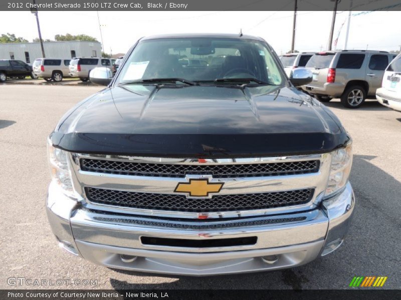 Black / Ebony 2012 Chevrolet Silverado 1500 LTZ Crew Cab