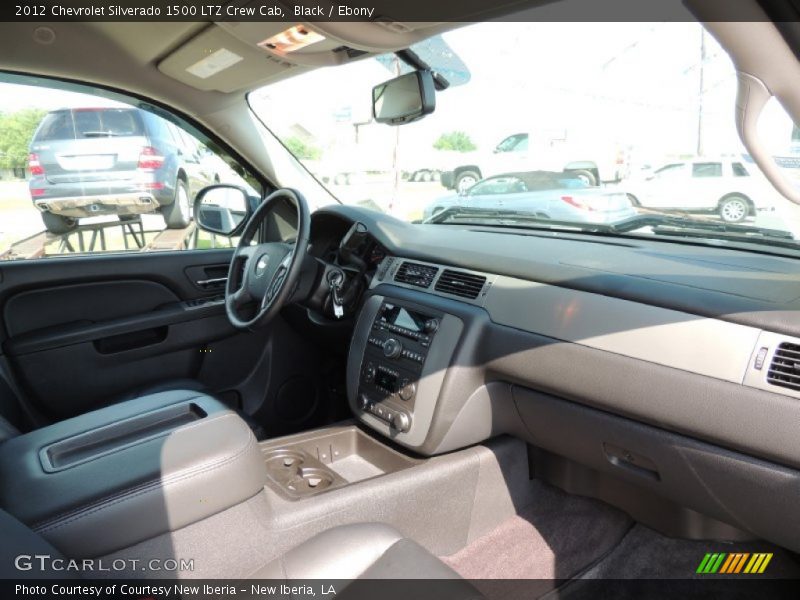 Black / Ebony 2012 Chevrolet Silverado 1500 LTZ Crew Cab