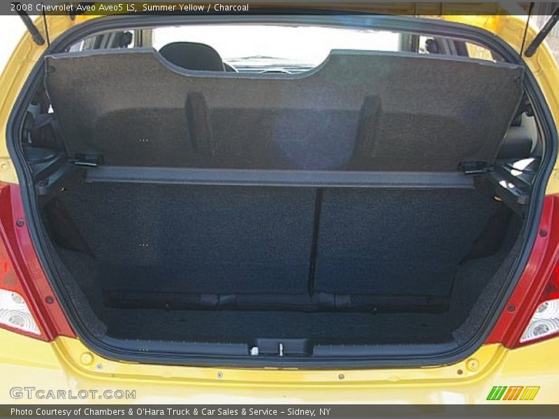 Summer Yellow / Charcoal 2008 Chevrolet Aveo Aveo5 LS