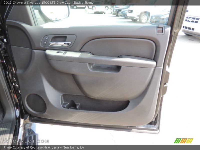 Black / Ebony 2012 Chevrolet Silverado 1500 LTZ Crew Cab