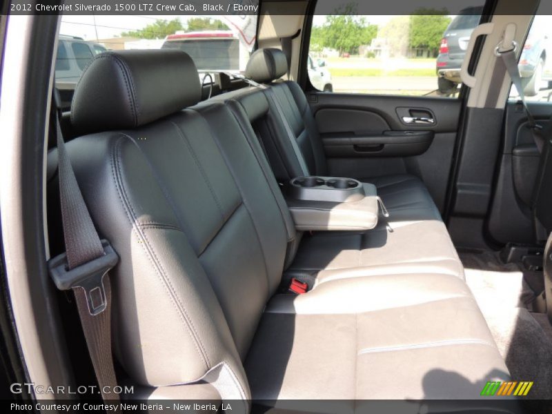 Black / Ebony 2012 Chevrolet Silverado 1500 LTZ Crew Cab