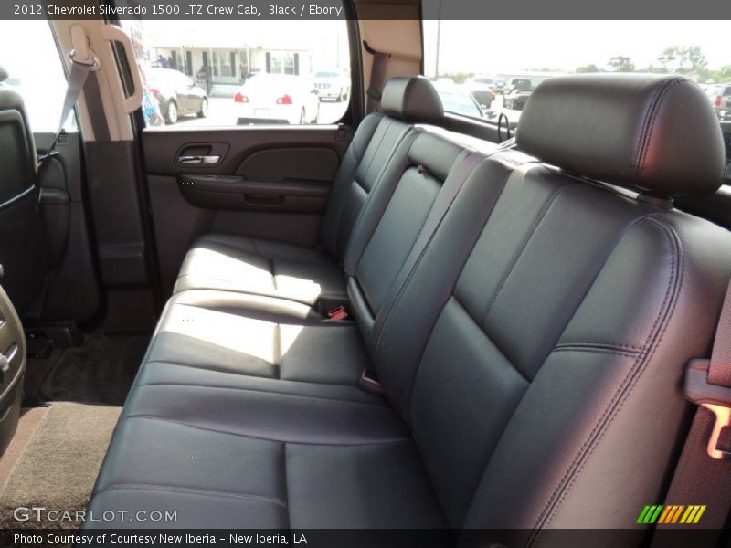 Black / Ebony 2012 Chevrolet Silverado 1500 LTZ Crew Cab
