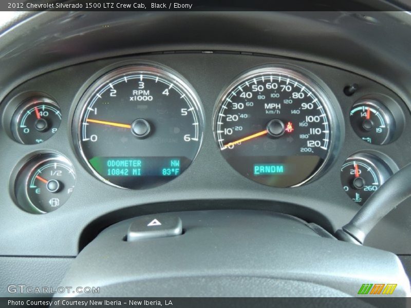  2012 Silverado 1500 LTZ Crew Cab LTZ Crew Cab Gauges