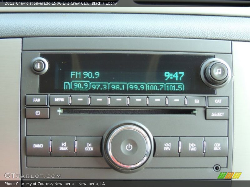 Audio System of 2012 Silverado 1500 LTZ Crew Cab