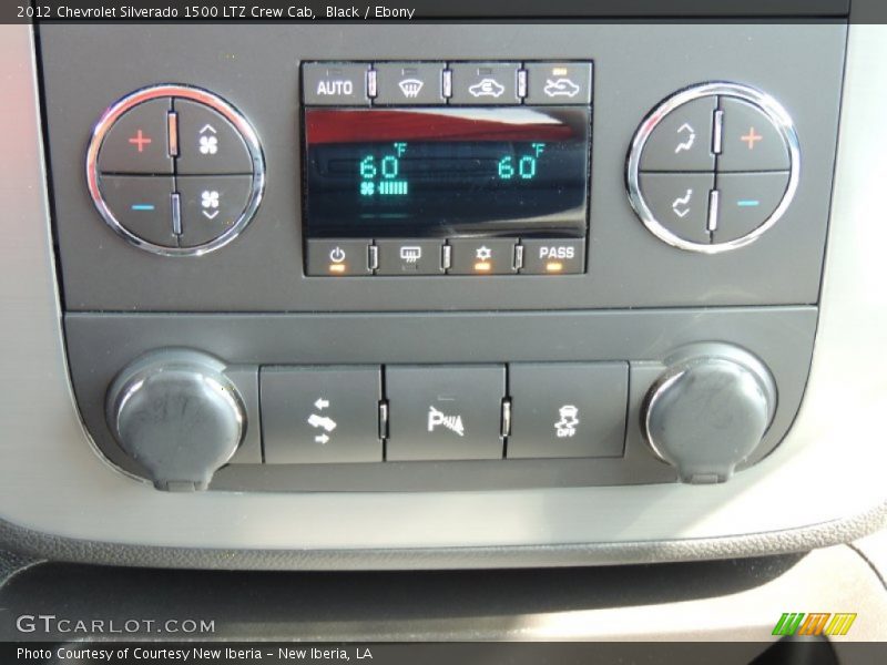 Controls of 2012 Silverado 1500 LTZ Crew Cab
