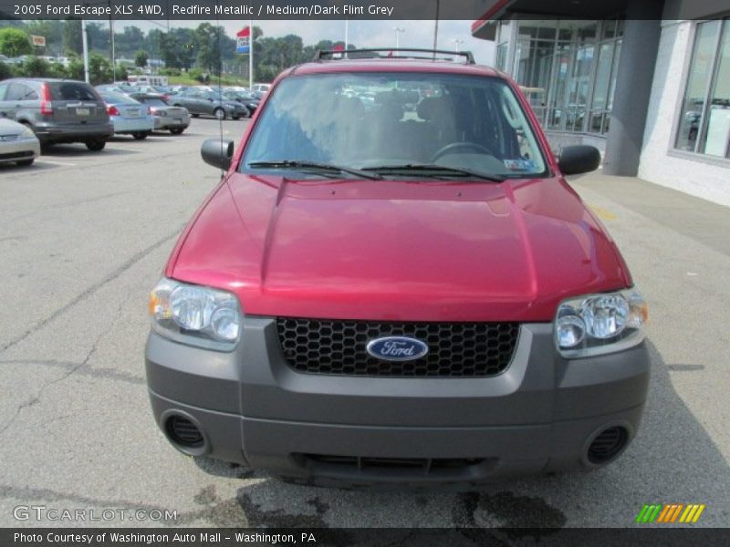 Redfire Metallic / Medium/Dark Flint Grey 2005 Ford Escape XLS 4WD