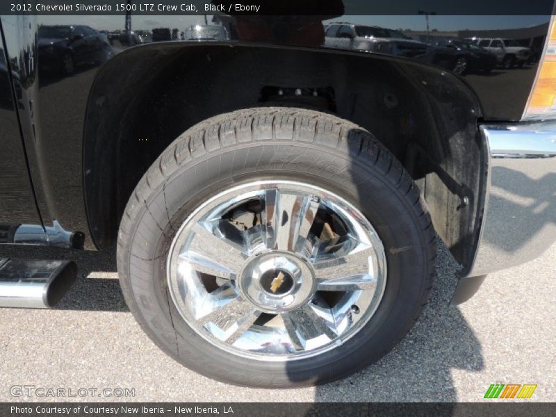 Black / Ebony 2012 Chevrolet Silverado 1500 LTZ Crew Cab