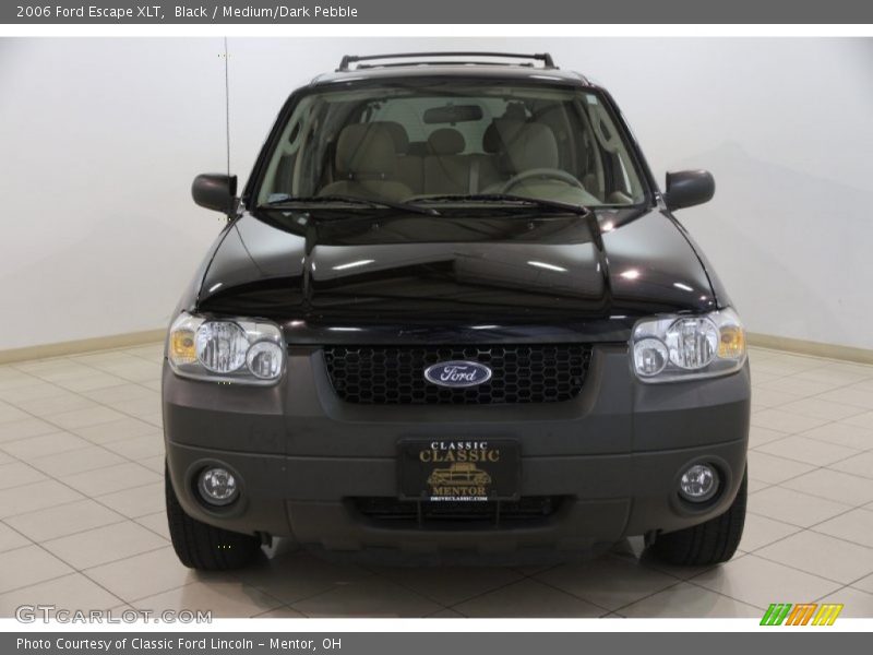 Black / Medium/Dark Pebble 2006 Ford Escape XLT
