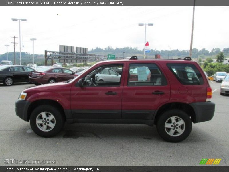 Redfire Metallic / Medium/Dark Flint Grey 2005 Ford Escape XLS 4WD