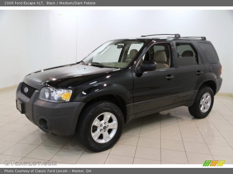 Black / Medium/Dark Pebble 2006 Ford Escape XLT