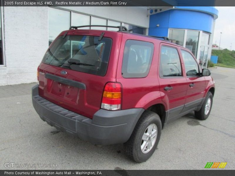 Redfire Metallic / Medium/Dark Flint Grey 2005 Ford Escape XLS 4WD