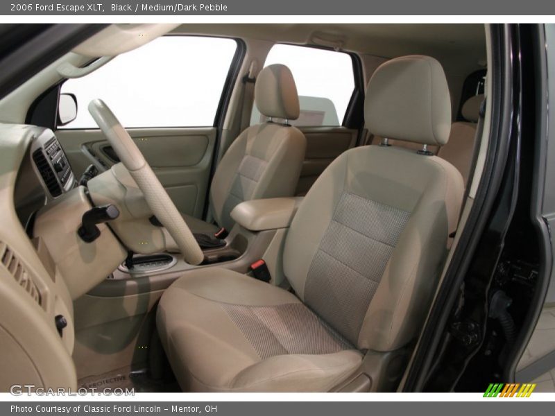 Black / Medium/Dark Pebble 2006 Ford Escape XLT