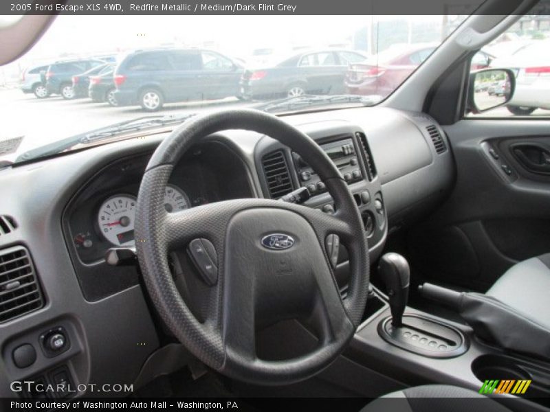 Redfire Metallic / Medium/Dark Flint Grey 2005 Ford Escape XLS 4WD
