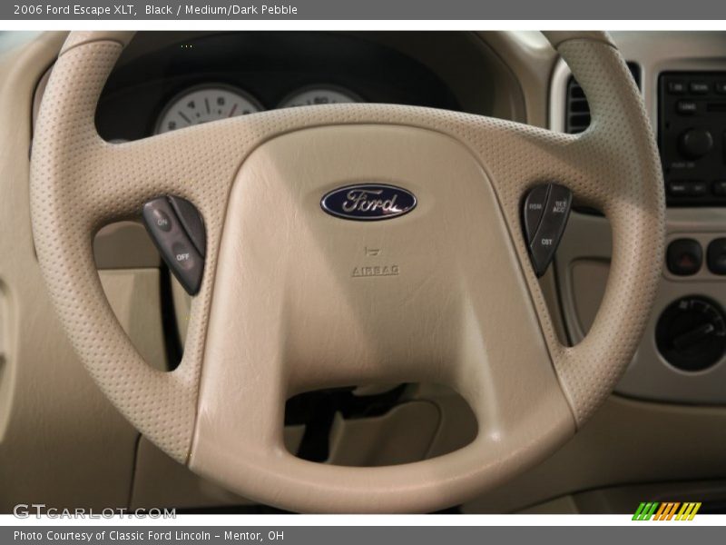 Black / Medium/Dark Pebble 2006 Ford Escape XLT