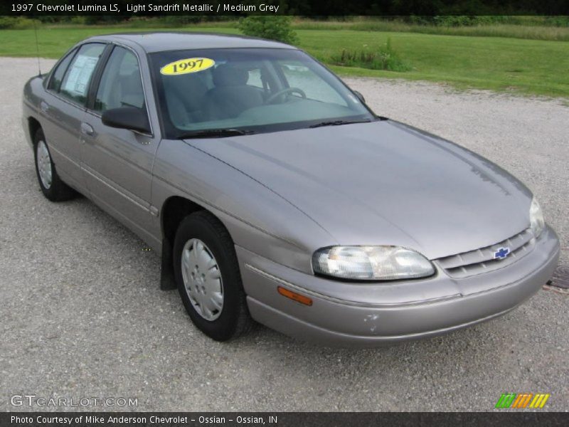 Light Sandrift Metallic / Medium Grey 1997 Chevrolet Lumina LS