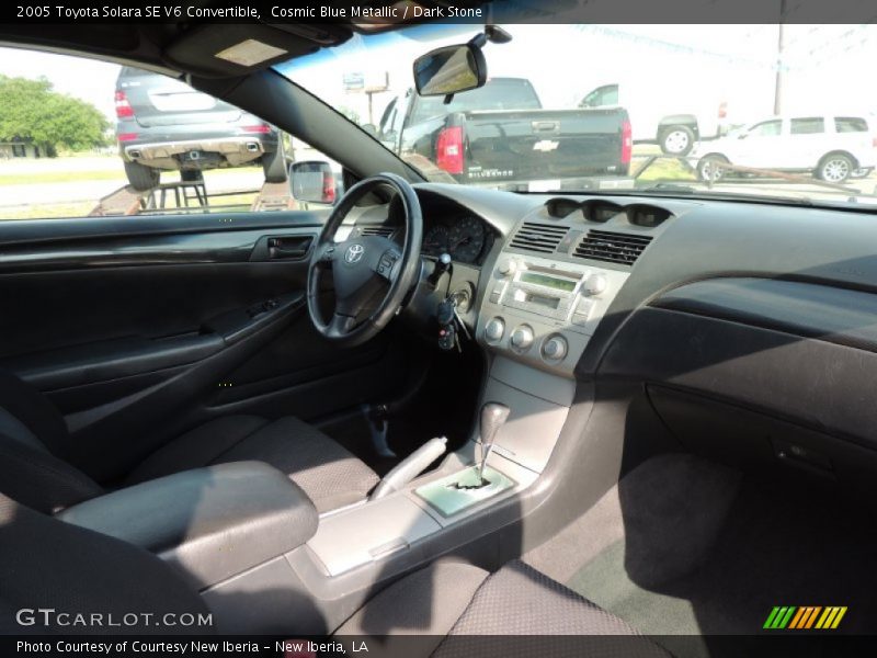 Cosmic Blue Metallic / Dark Stone 2005 Toyota Solara SE V6 Convertible