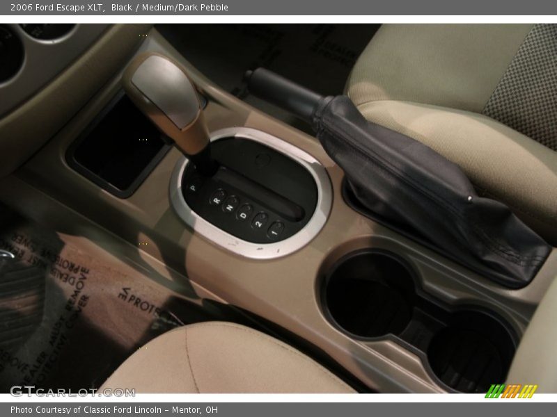 Black / Medium/Dark Pebble 2006 Ford Escape XLT