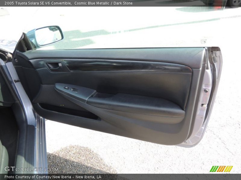 Cosmic Blue Metallic / Dark Stone 2005 Toyota Solara SE V6 Convertible