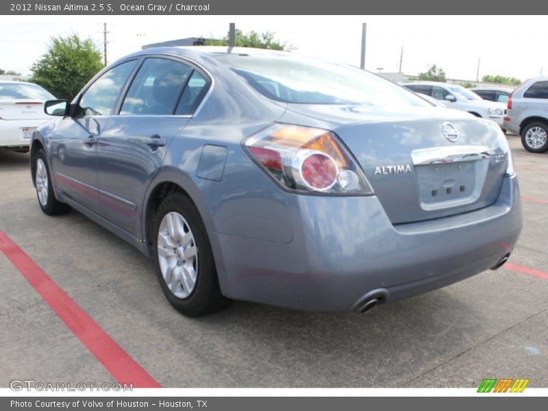 Ocean Gray / Charcoal 2012 Nissan Altima 2.5 S